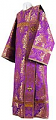 Deacon vestments - metallic brocade BG2 (violet-gold)