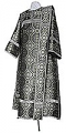 Deacon vestments - metallic brocade BG2 (black-silver)