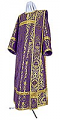 Deacon vestments - metallic brocade BG4 (violet-gold)