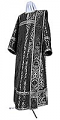 Deacon vestments - metallic brocade BG4 (black-silver)