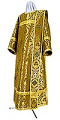 Deacon vestments - metallic brocade BG5 (yellow-claret-gold)