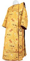 Deacon vestments - metallic brocade BG5 (yellow-gold)