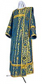 Deacon vestments - metallic brocade BG6 (blue-gold)
