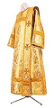 Deacon vestments - metallic brocade BG6 (yellow-gold)