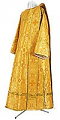 Deacon vestments - rayon brocade S2 (yellow-gold)