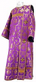 Deacon vestments - rayon brocade S3 (violet-gold)