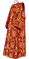 Deacon vestments - rayon brocade S4 (claret-gold)