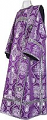 Deacon vestments - rayon brocade S4 (violet-silver)
