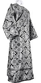 Deacon vestments - rayon brocade S4 (black-silver)