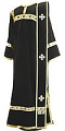 Deacon vestments - natural German velvet (black-gold)