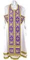 Embroidered Epitrakhilion set - Chrysanthemum (violet-gold)