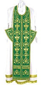 Embroidered Epitrakhilion set - Byzantine Eagle (green-gold)