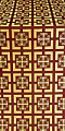 Cappadocia metallic brocade (claret/gold)