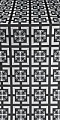 Cappadocia metallic brocade (black/silver)