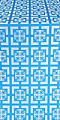 Cappadocia silk (rayon brocade) (blue/silver)