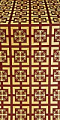 Cappadocia silk (rayon brocade) (claret/gold)