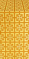 Cappadocia silk (rayon brocade) (yellow/gold)
