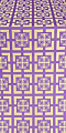 Cappadocia silk (rayon brocade) (violet/gold)