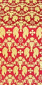 Chalice metallic brocade (red/gold)