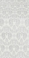 Chalice metallic brocade (white/silver)