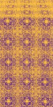 Shouya silk (rayon brocade) (violet/gold)