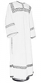 Clergy stikharion - German velvet (white-silver)