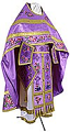 Embroidered Russian Priest vestments - Eden Birds (violet-gold)