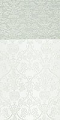 Peacocks metallic brocade (white/silver)