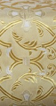 Forged Cross metallic brocade (white/gold with silver)