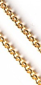 Pectoral cross chain Small Peas (gold-gilding)