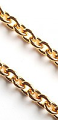 Pectoral cross chain Anchor (gold-gilding)