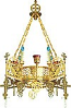 One-level chandelier - 18 (4 lights)