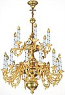 Two-level church chandelier - 22 (18 lights)
