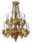 Two-level church chandelier - 24 (24 lights)
