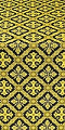Canon metallic brocade (black/gold)