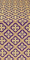 Canon silk (rayon brocade) (violet/gold)