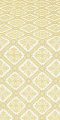 Canon silk (rayon brocade) (white/gold)