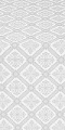 Canon silk (rayon brocade) (white/silver)