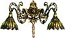 Church wall lamp Angel-2 (2 lights)