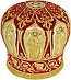 Mitres: Embroidered mitre no.8