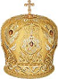 Mitres: Embroidered Bishop mitre - 63