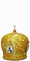 Mitres: Embroidered Bishop mitre no.529