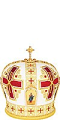 Mitres: Embroidered Bishop mitre no.72