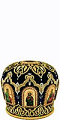 Mitres: Embroidered Priest mitre no.526