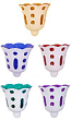 Church votive glass no.8 (milky) (700 mL)