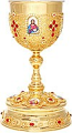 Jewelry communion chalice (cup) - 80 (3.0 L)