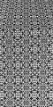 Dormition silk (rayon brocade) (black/silver)