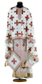 Greek Priest vestments - Economy Polistavrion claret