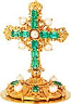 Mitre cross no.19 (gold)