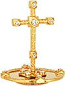 Mitre cross - 10 (gold)